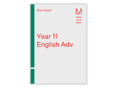 year 11 english advanced tutoring work book