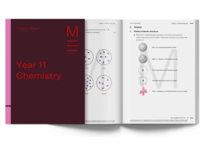 year 11 vce chemistry tutor theory book spread mockup