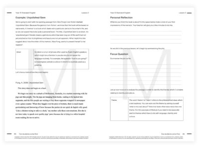 matrix education year 12 english standard tutoring resource