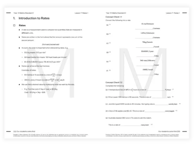 year 11 maths standard 2 tutoring resource