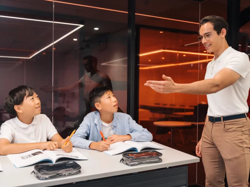 matrix education selective school test tutoring teacher in action