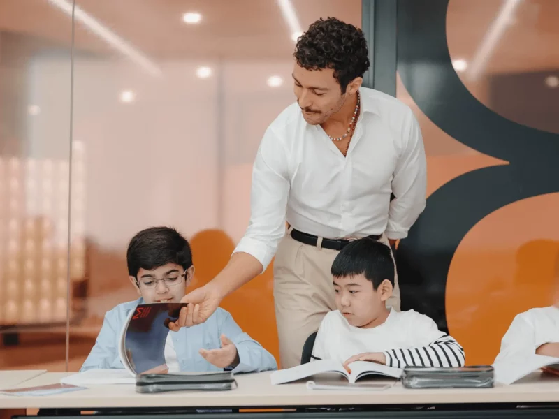 selective school test tutoring teacher in action