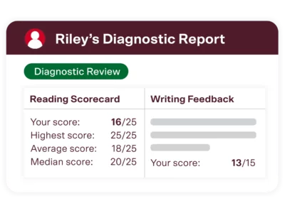 matrix education year 5 english tutoring diagnostic report