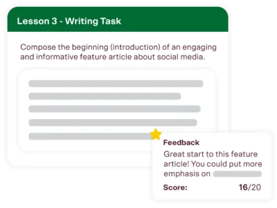 vic year 8 english tutoring melbourne writing task feedback