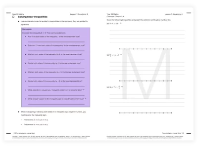 matrix education year 9 maths acceleration tutoring resource