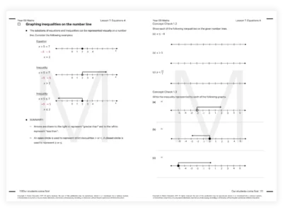 matrix education year 9 maths acceleration tutoring resource
