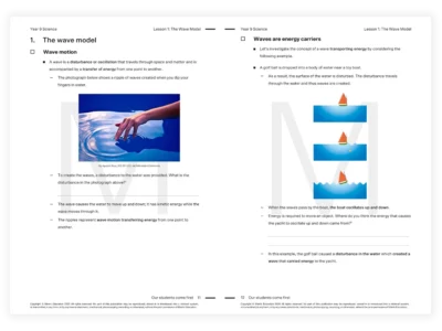 matrix education year 9 science tutoring resource