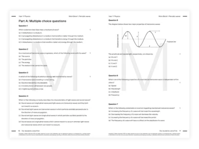 year 11 vce physics tutor melbourne work book resource