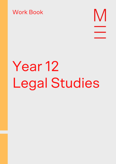 year 12 legal studies tutoring work book