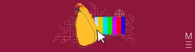 Map of Sri Lanka with a TV displaying vertical coloured lines, cross hair and checked pattern background