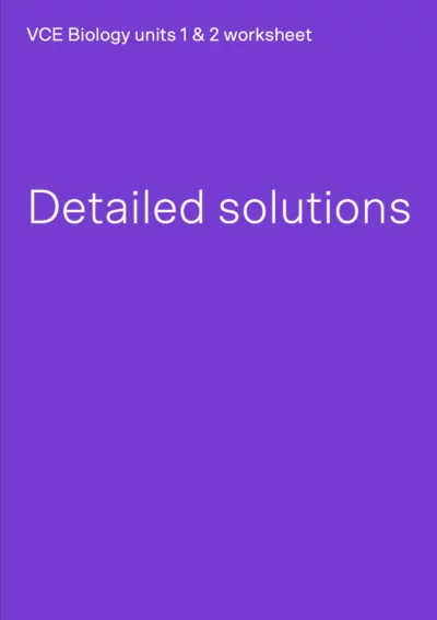 chapter title page of 'detailed solutions'