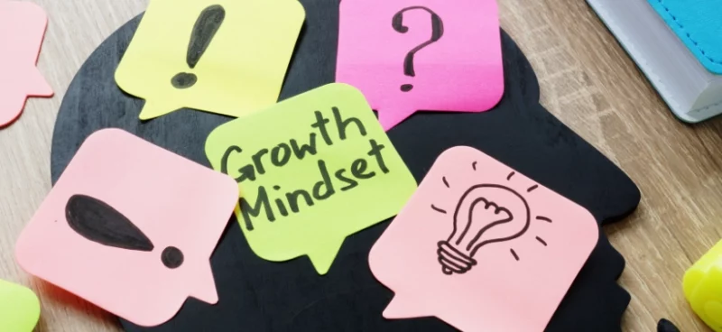 matrix education growth mindset sticky notes for HSC exam tips 