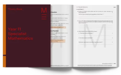matrix education Year 11 Specialist Mathematics theory book