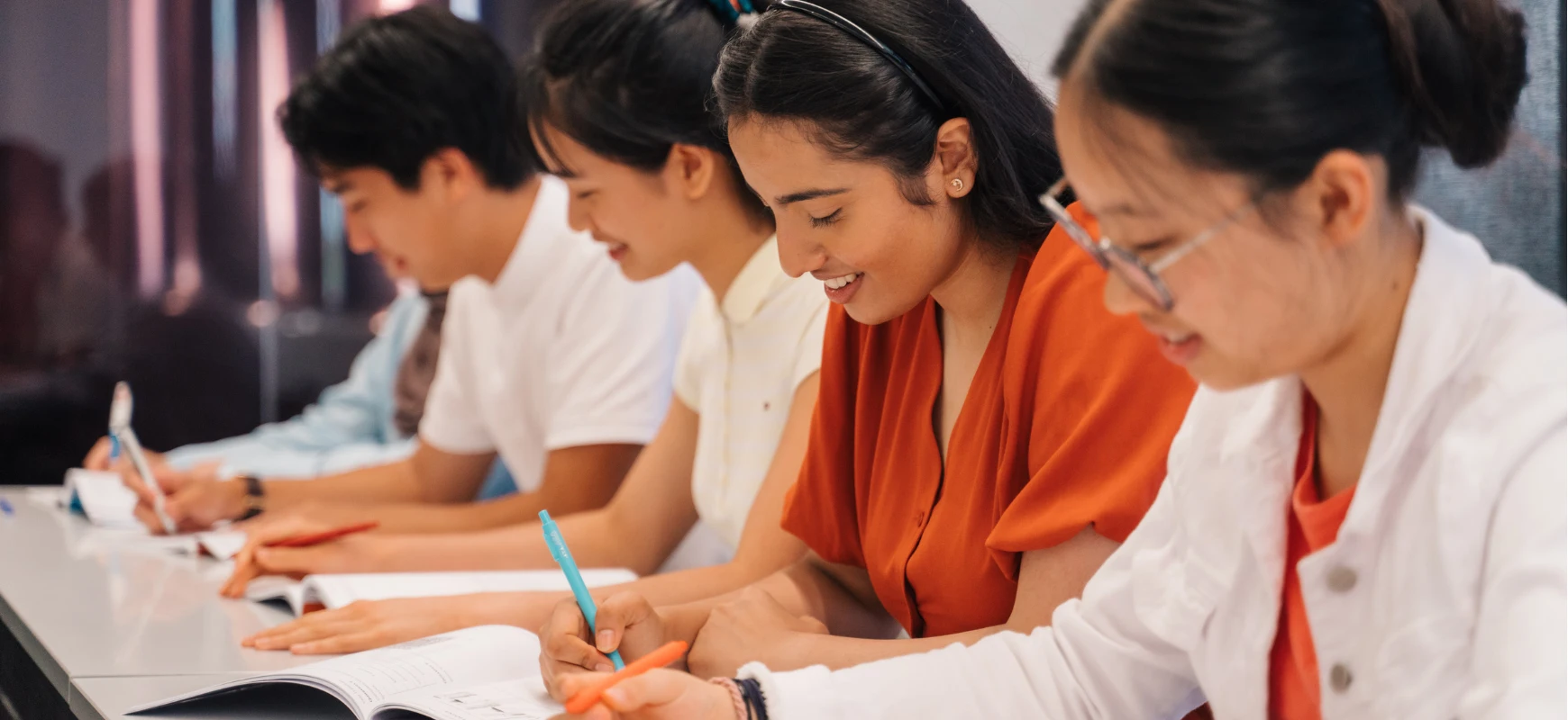 matrix education students writing