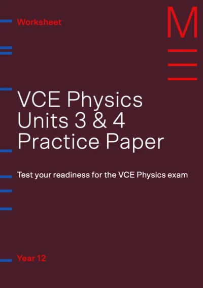 matrix education vce physics test
